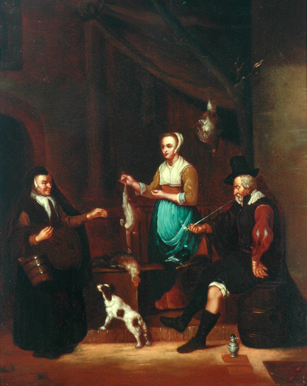 Kanatlı Tüccarı by Gabriel Metsu