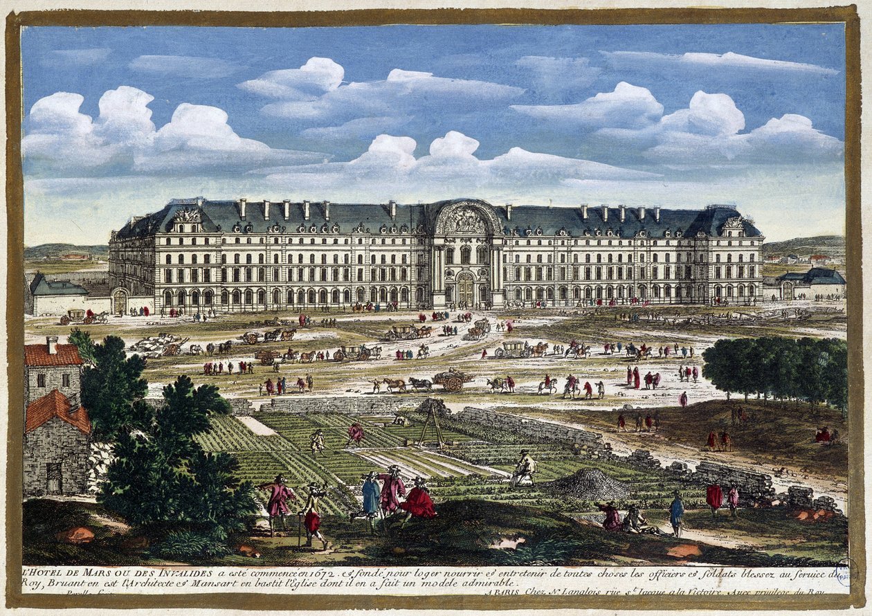 Mars Hastanesi veya Invalides by Gabriel Perelle