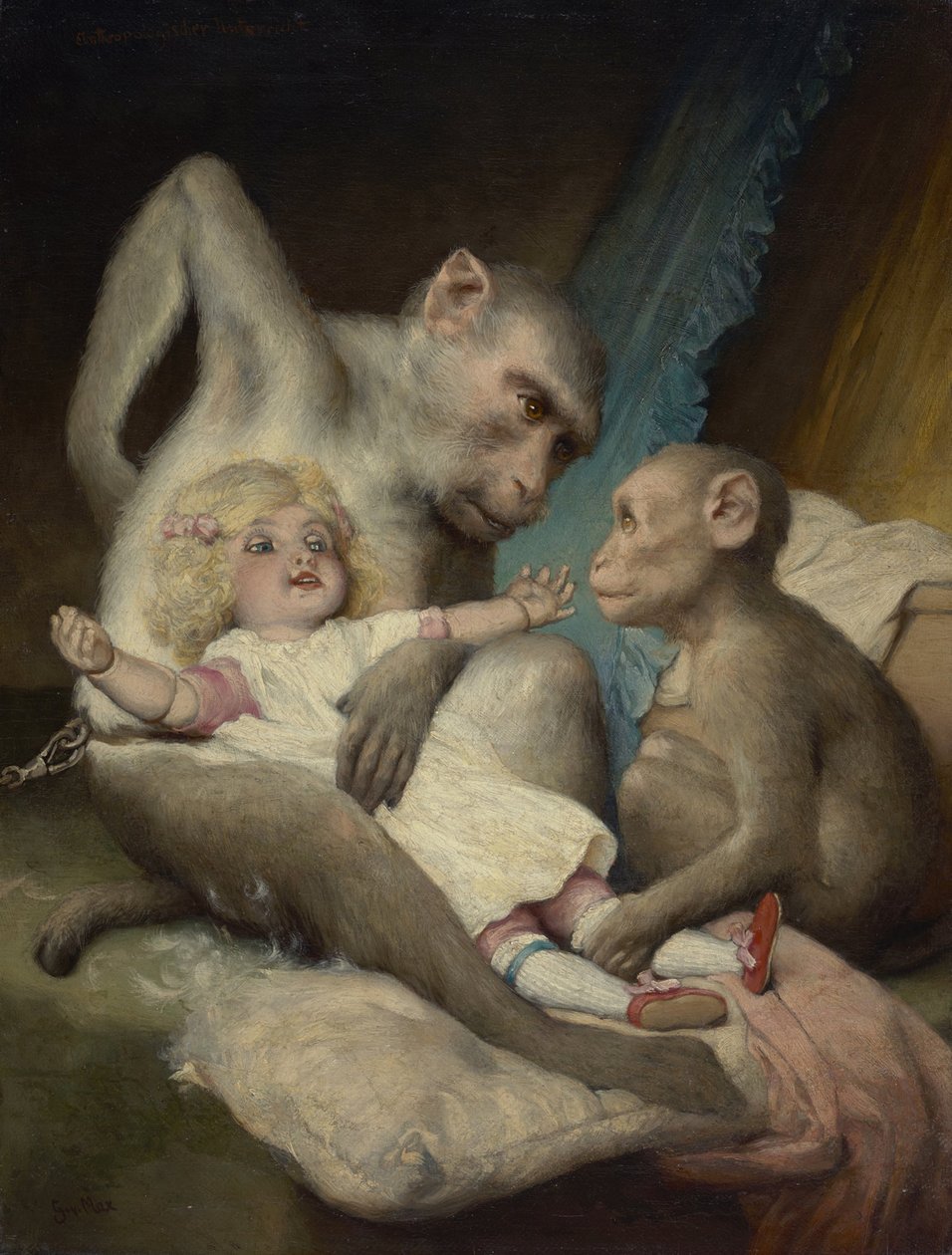 Antropoloji Dersleri by Gabriel von Max