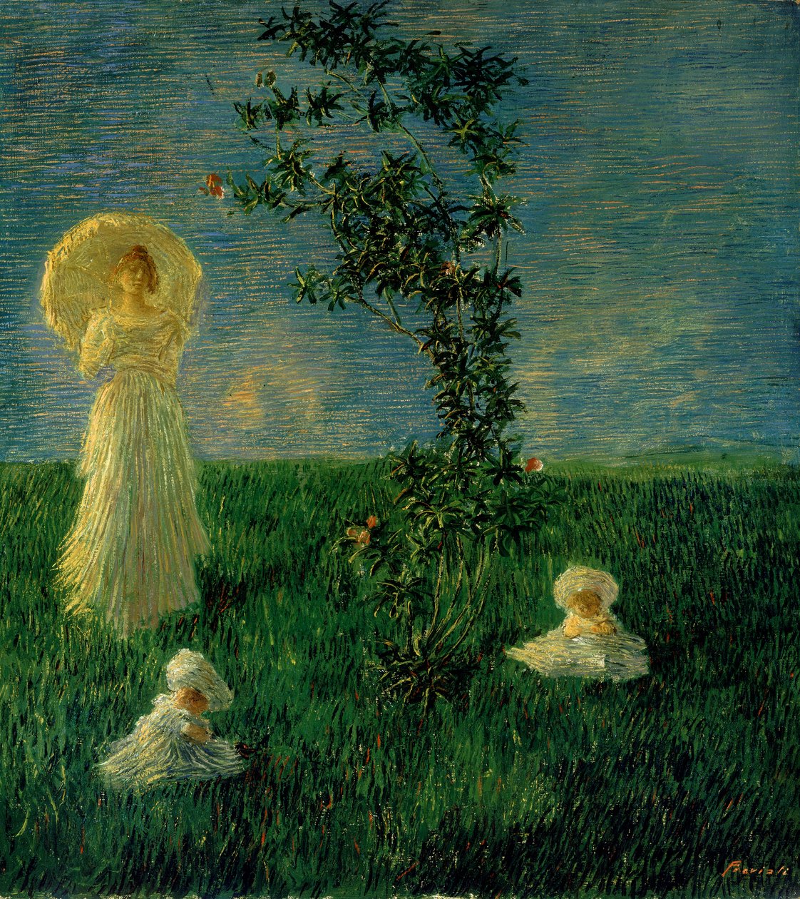 Çayırda by Gaetano Previati