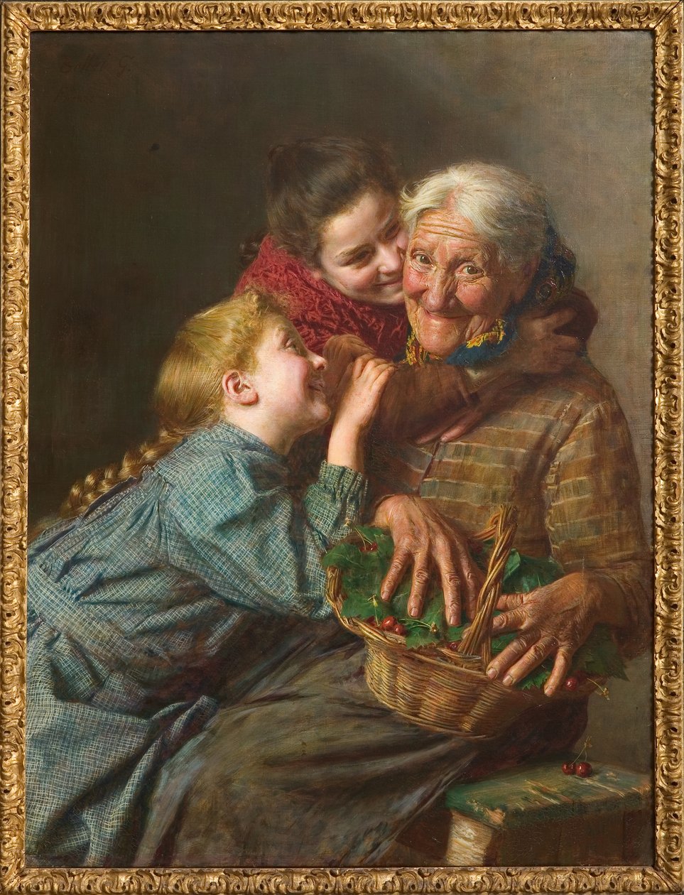 Hoş Geldiniz Konuğu 1882 (tuval üzerine yağlı boya) by Gaetano Bellei