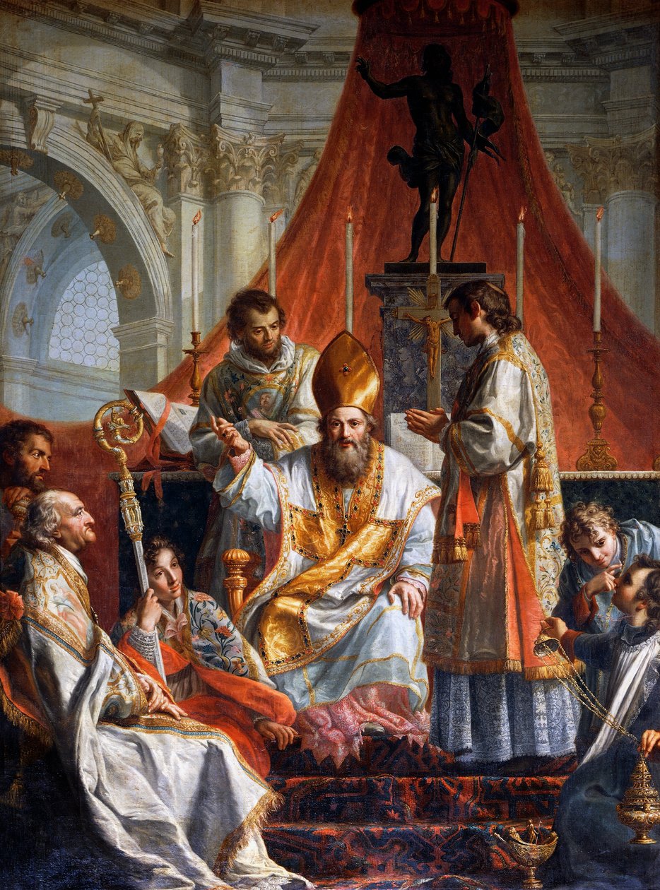 Aziz Liborius'un Vaazı by Gaetano Callani