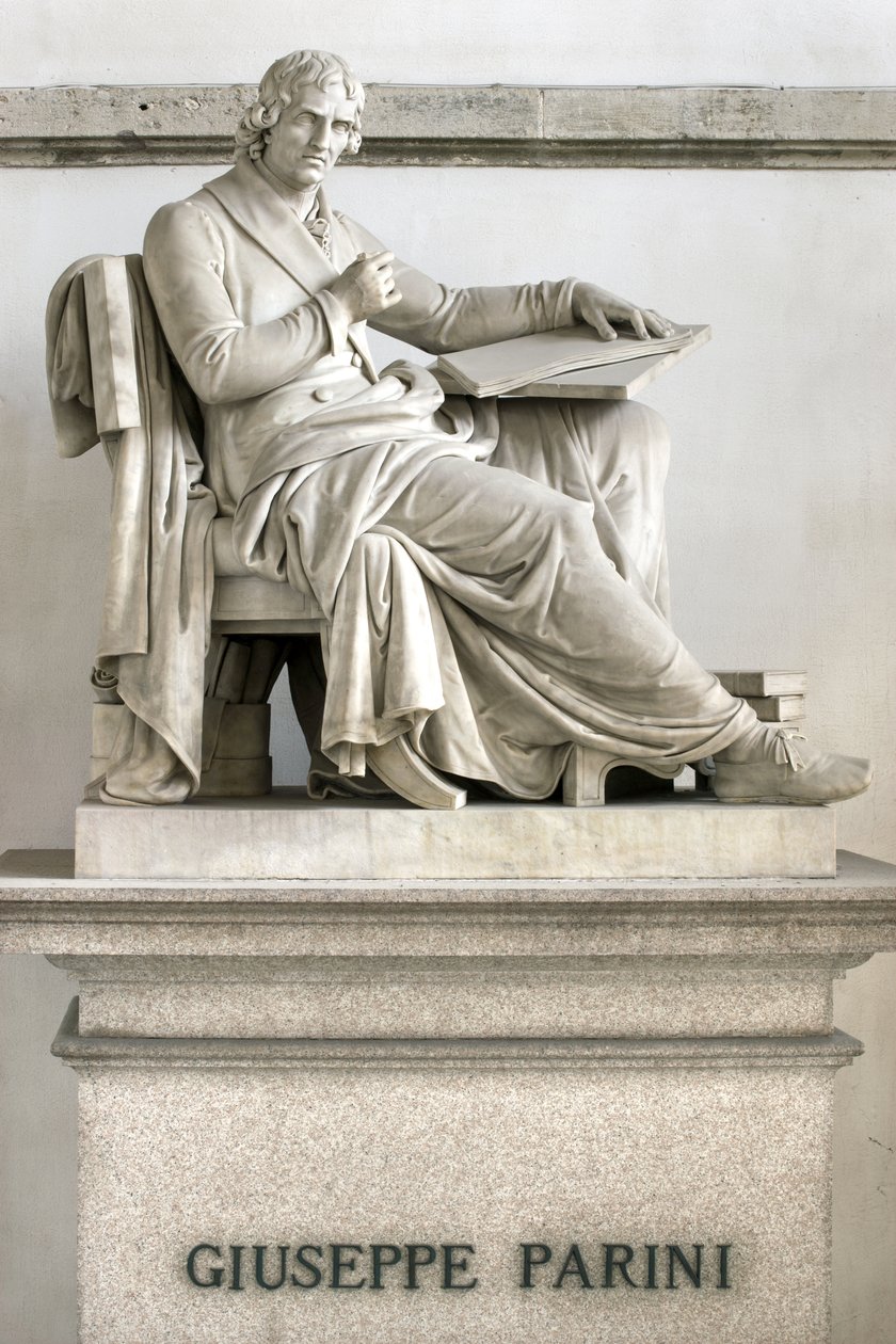 Giuseppe Parini Heykeli, 1838 by Gaetano Matteo Monti