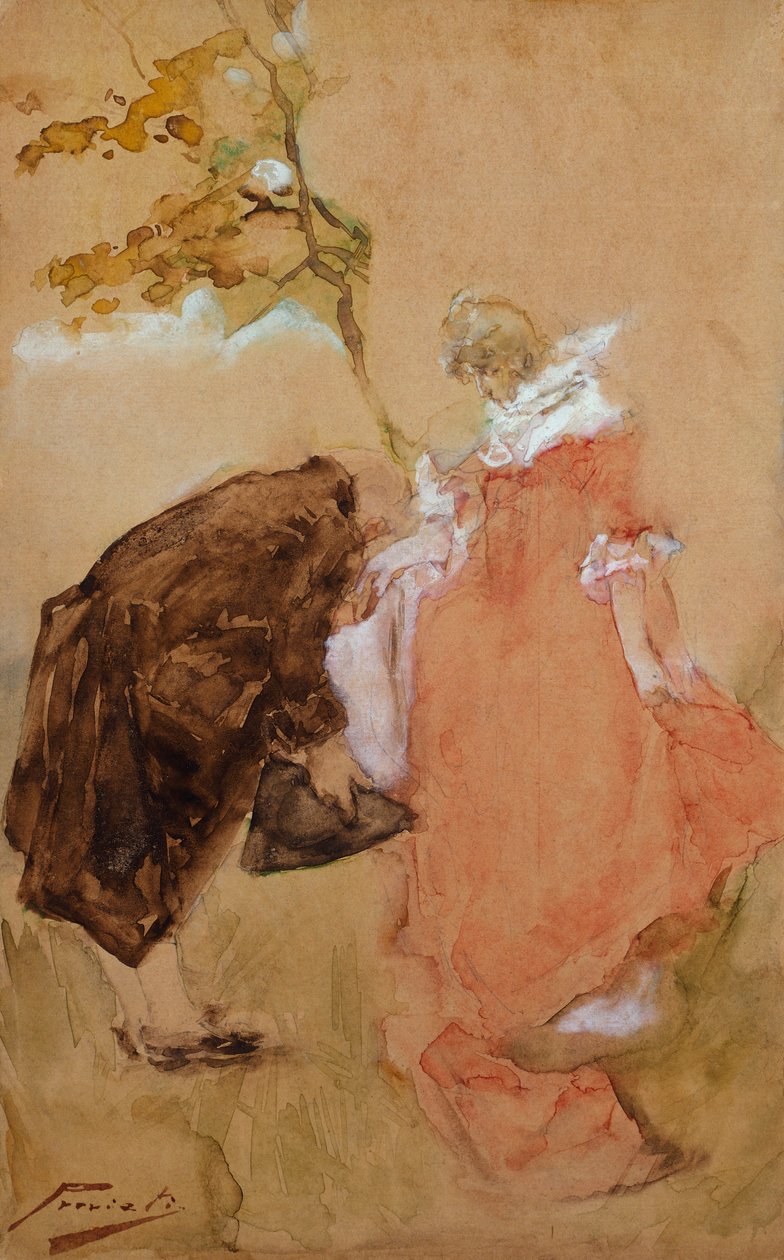 Öpücük by Gaetano Previati