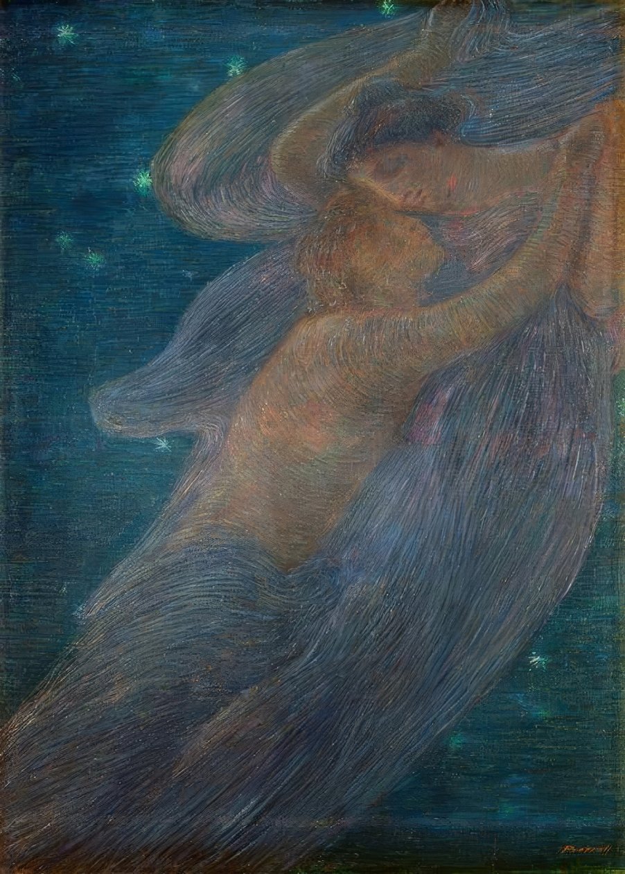 Gece by Gaetano Previati