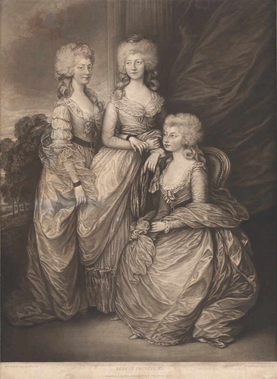 En Büyük Prensesler by Gainsborough Dupont