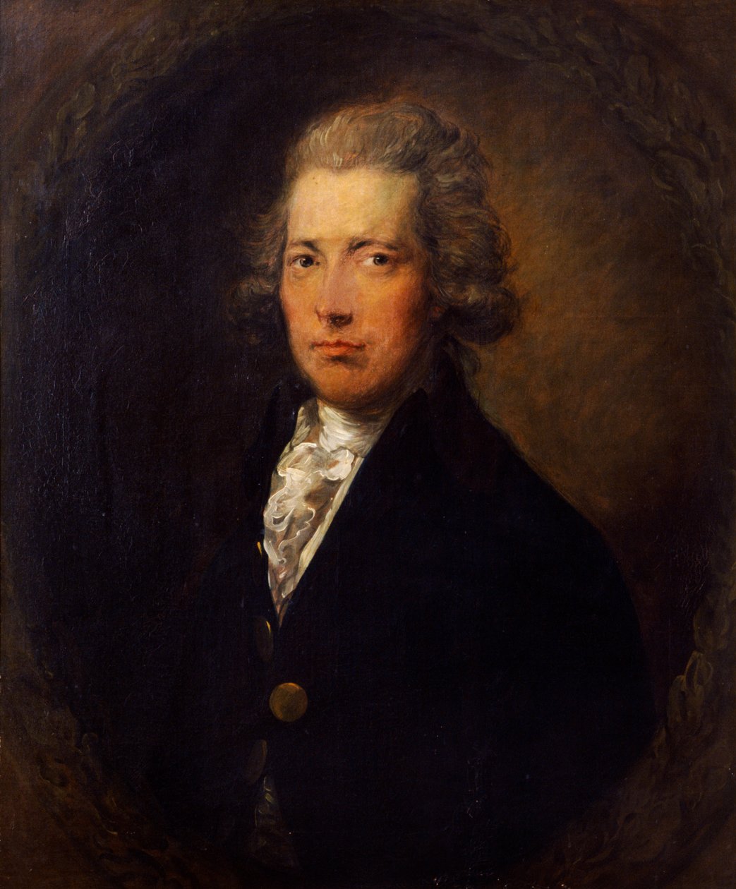 William Pitt (tuval üzerine yağlıboya) by Gainsborough Dupont