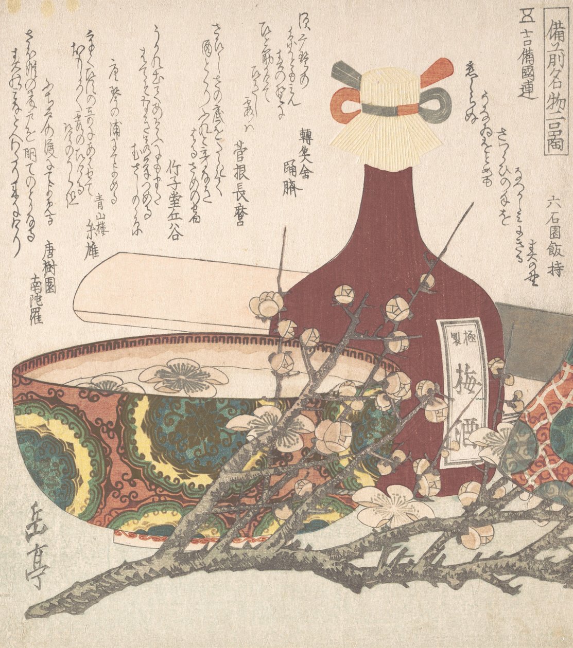 Bizen ilinin özellikleri, 19. yy. by Gakutei