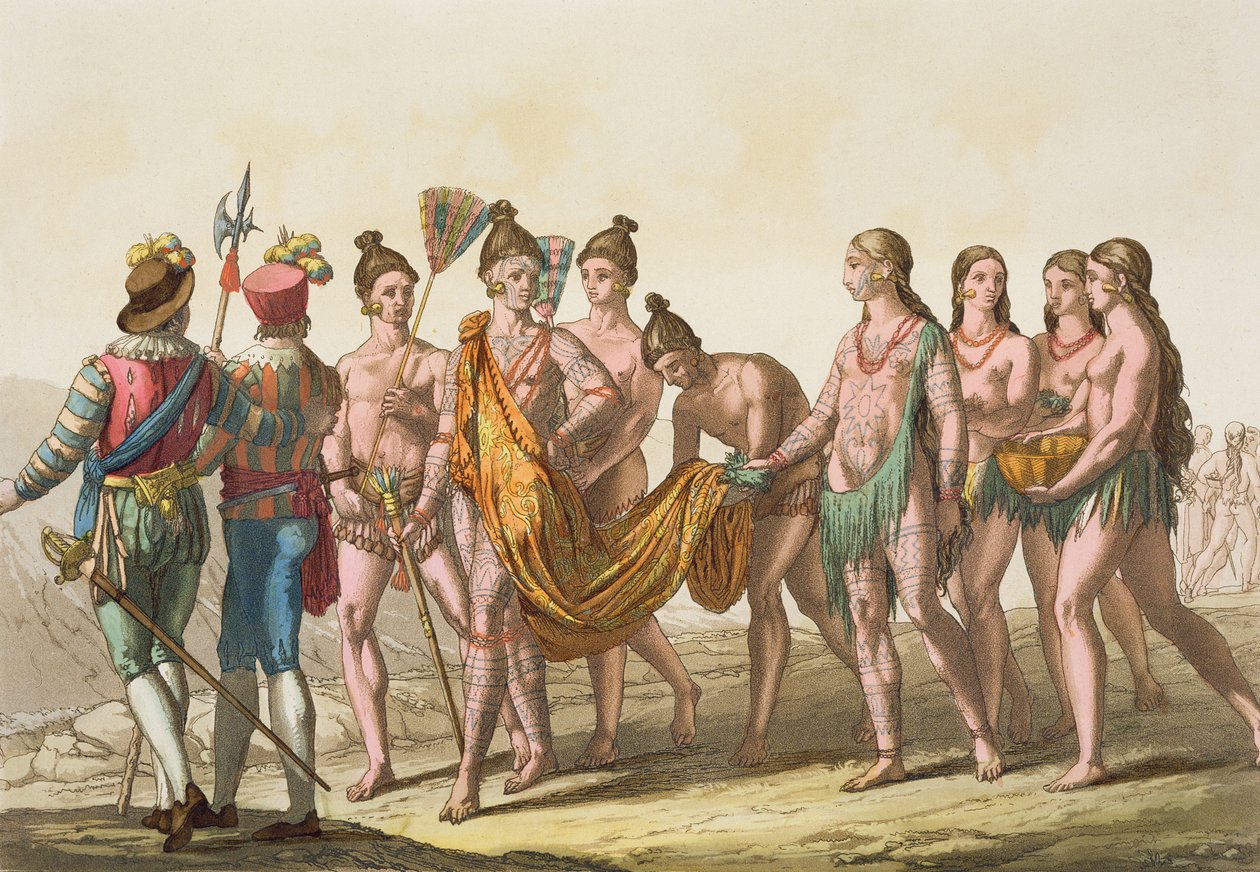 Eşleri eşliğinde Caciche Cetvel by Gallo Gallina