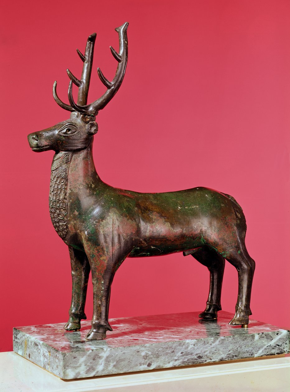 geyik (bronz) by Gallo Roman