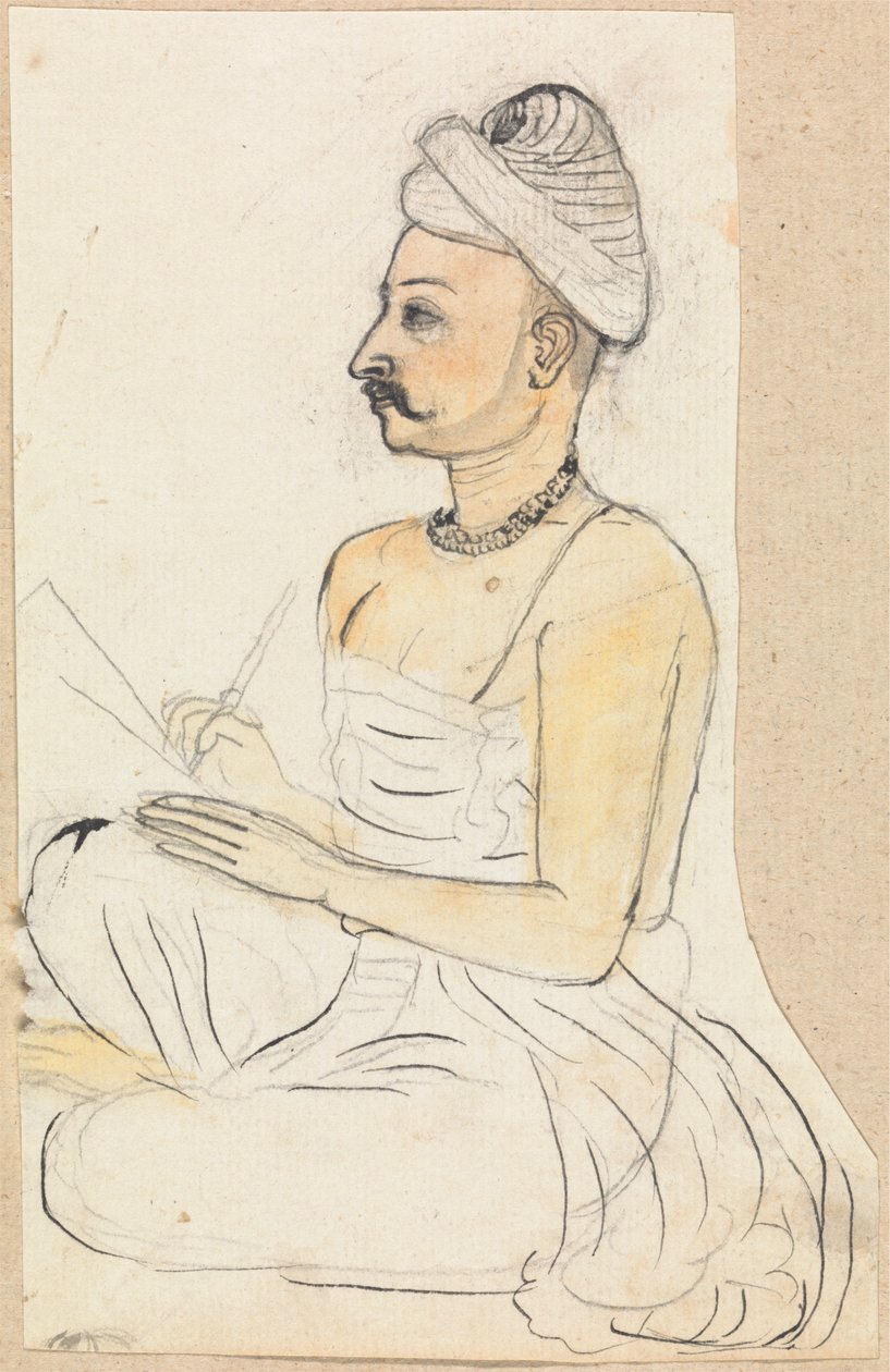 adam, yazma by Gangaram Chintaman Tambat