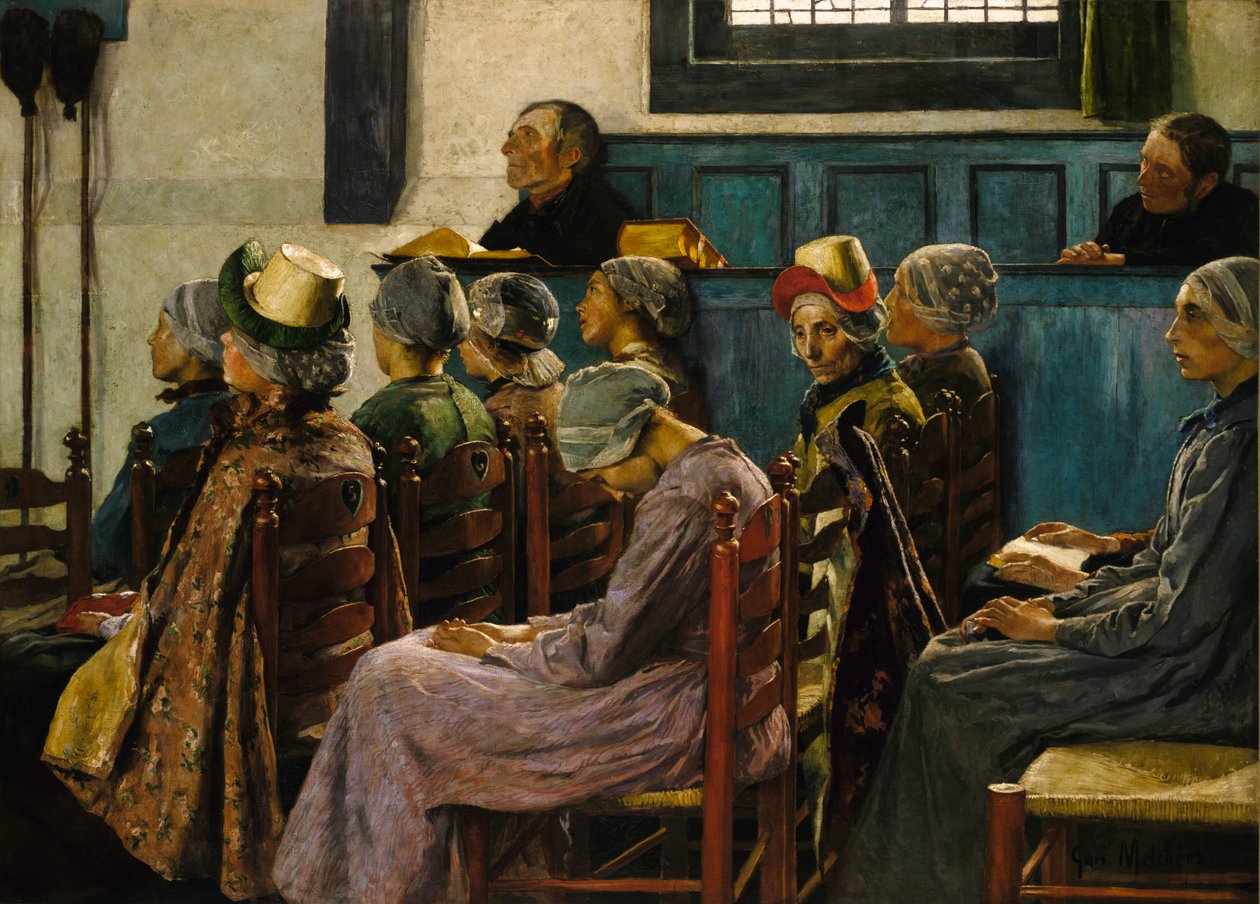 Vaaz, 1886. by Gari Melchers