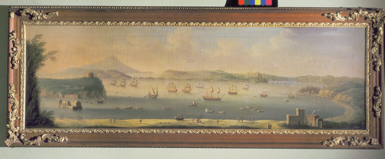 Napoli yakınlarındaki Pozzuoli Körfezi by Gaspar Butler
