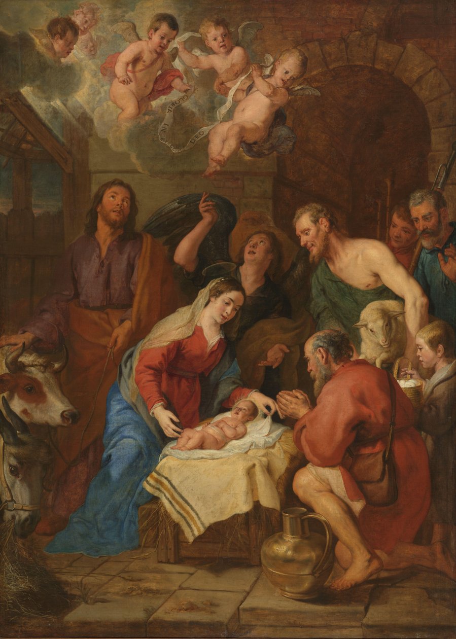 Çobanların hayranlığı by Gaspar De Crayer