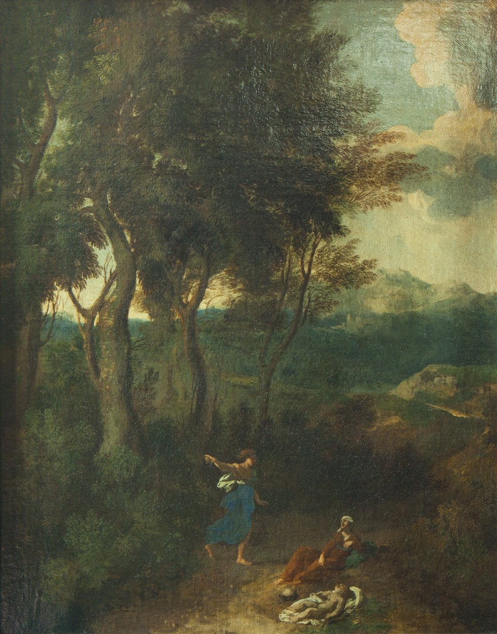 Hacer ve İsmail by Gaspard Poussin Dughet