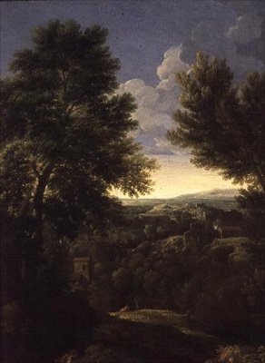 Sabine Tepeleri by Gaspard Poussin Dughet