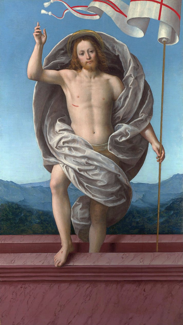 Mezardan yükselen Mesih by Gaudenzio Ferrari