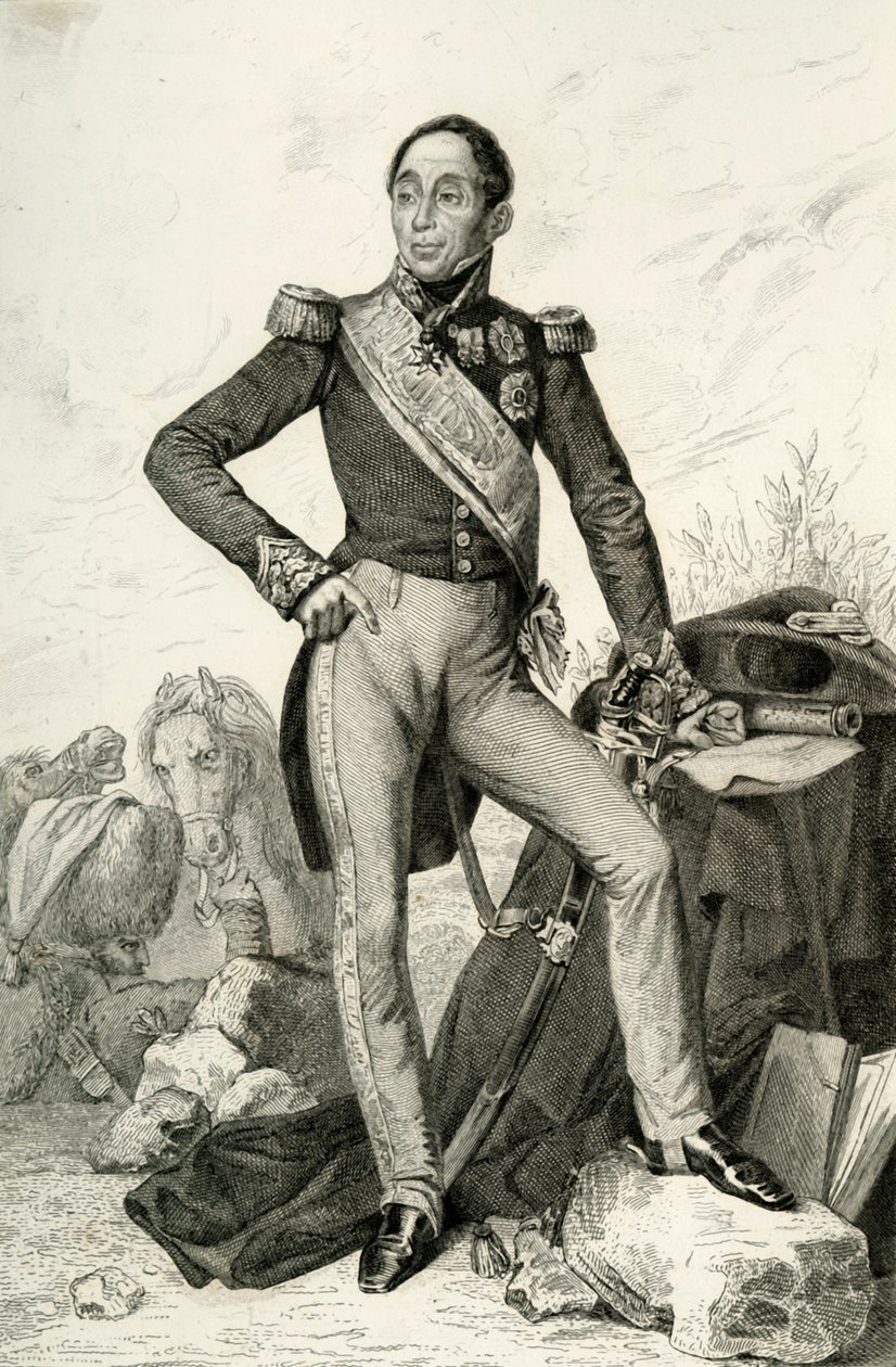 Emmanuel de Huysuz, Marquis de Huysuz, 1804, 1839. by Geille