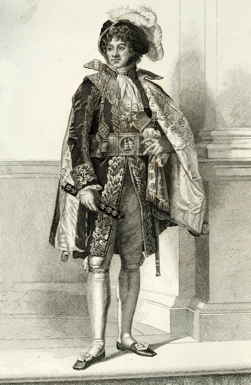 Joachim Murat, 1804, 1839. by Geille