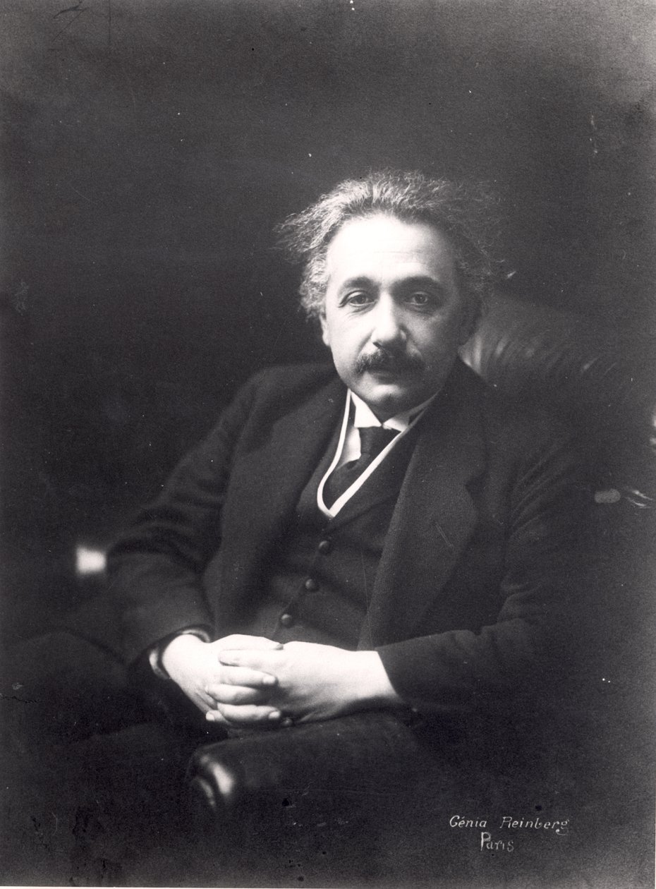 Albert Einstein (1879-1955) c.1922 by Genia Reinberg