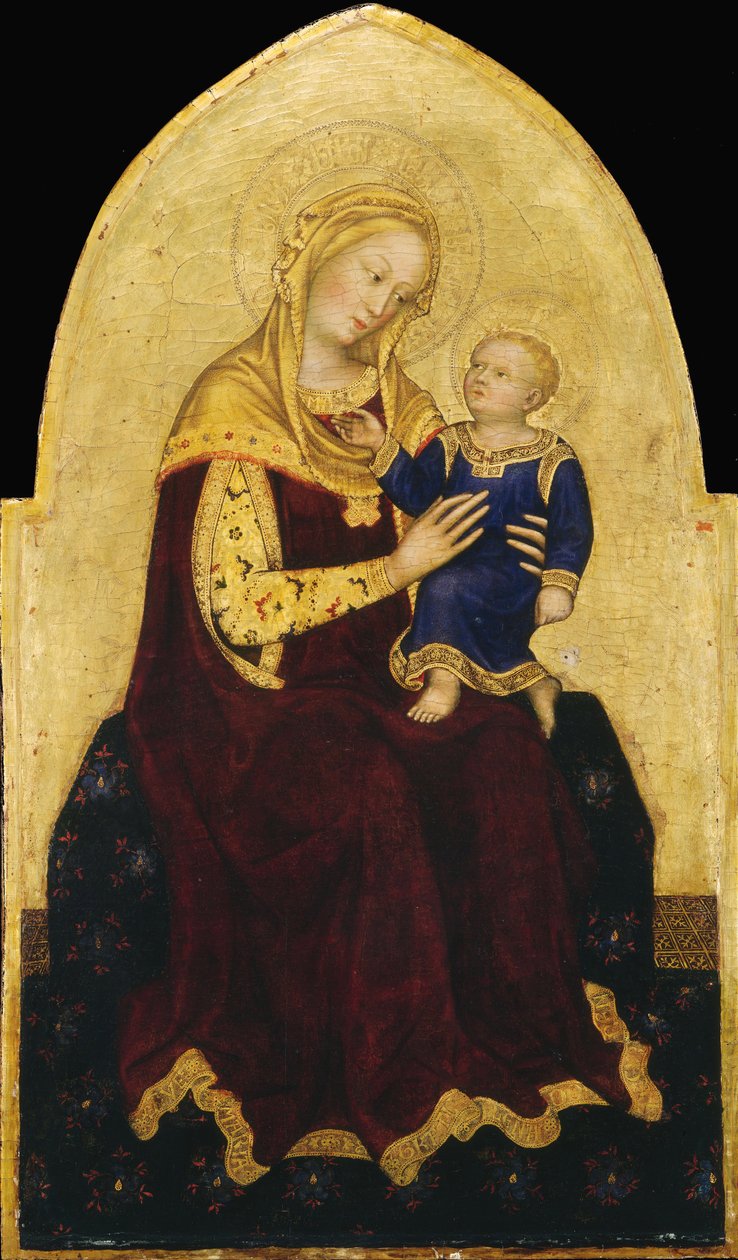 madonna by Gentile da Fabriano