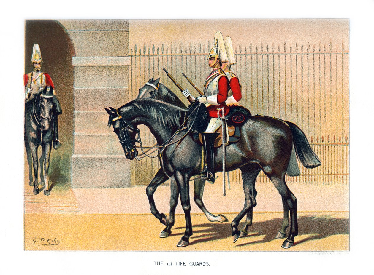 1. Can Muhafızları, c1890. by Geoffrey Douglas Giles