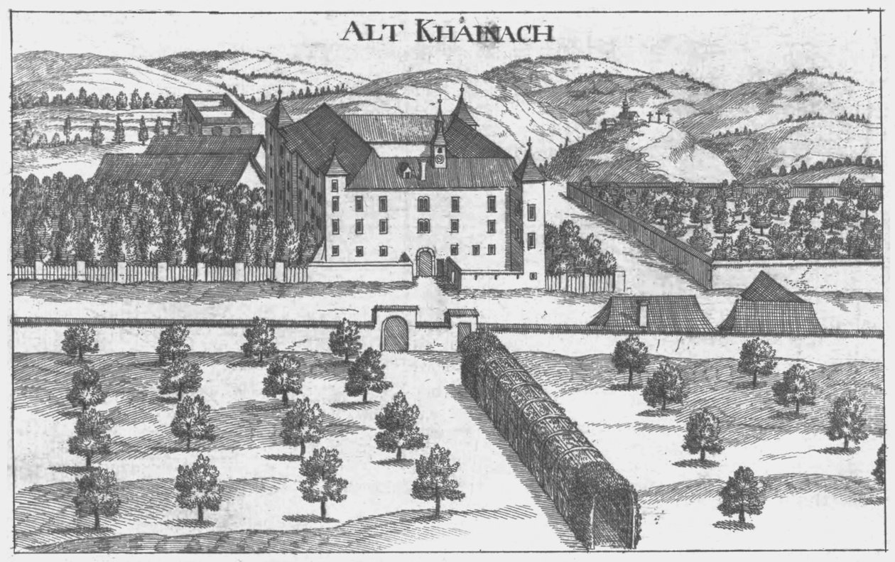 Krottenhof Kalesi by Georg Matthaus Vischer
