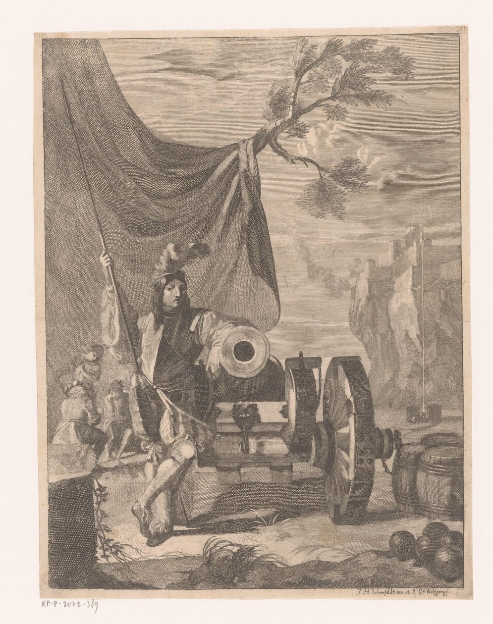 Silahlı nişancı by Georg Andreas Wolfgang