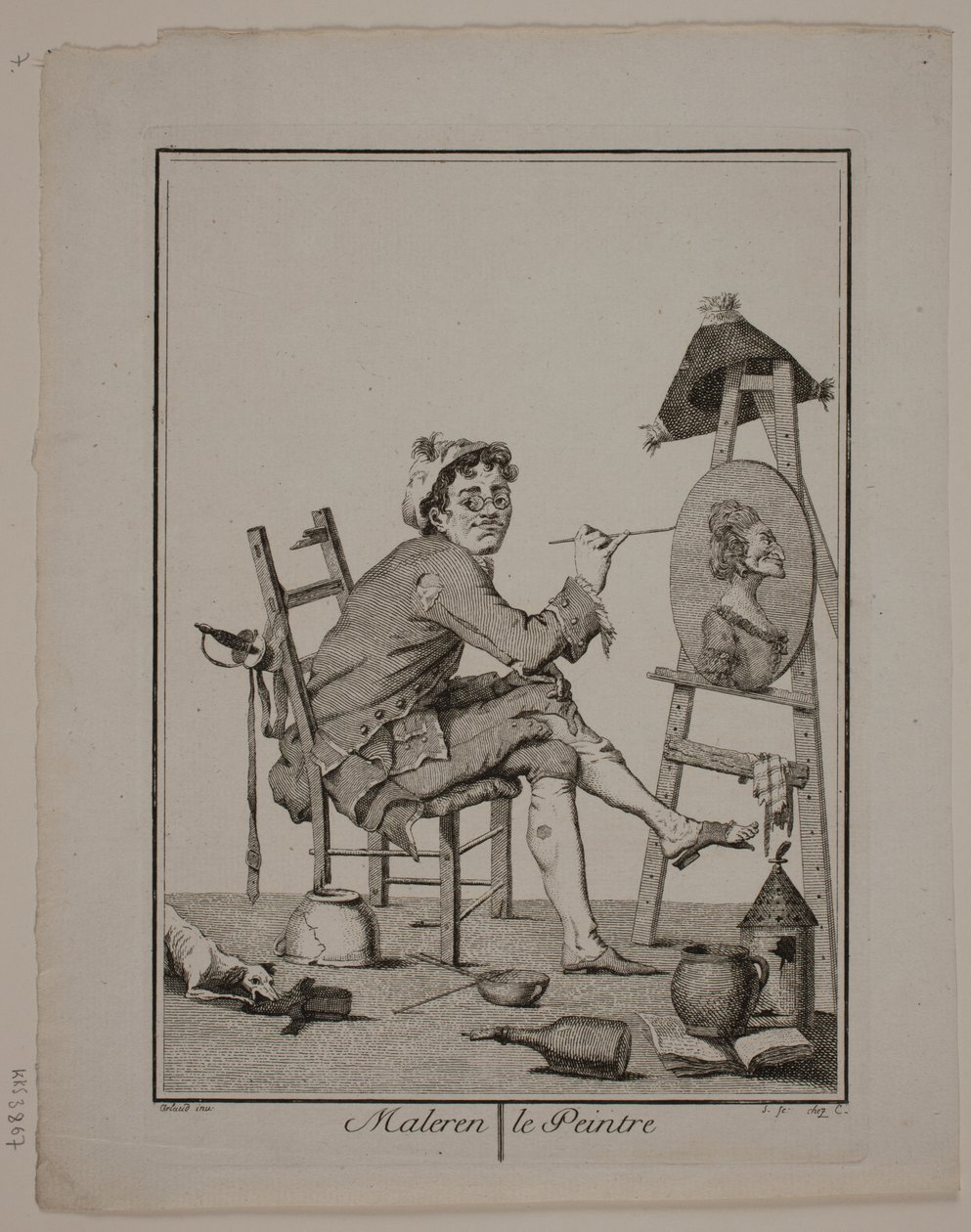 "Ressam" by Georg Christian Schule