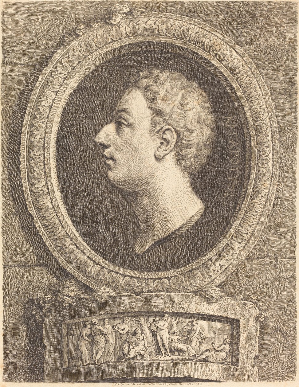 Francesco Algarotti by Georg Friedrich Schmidt