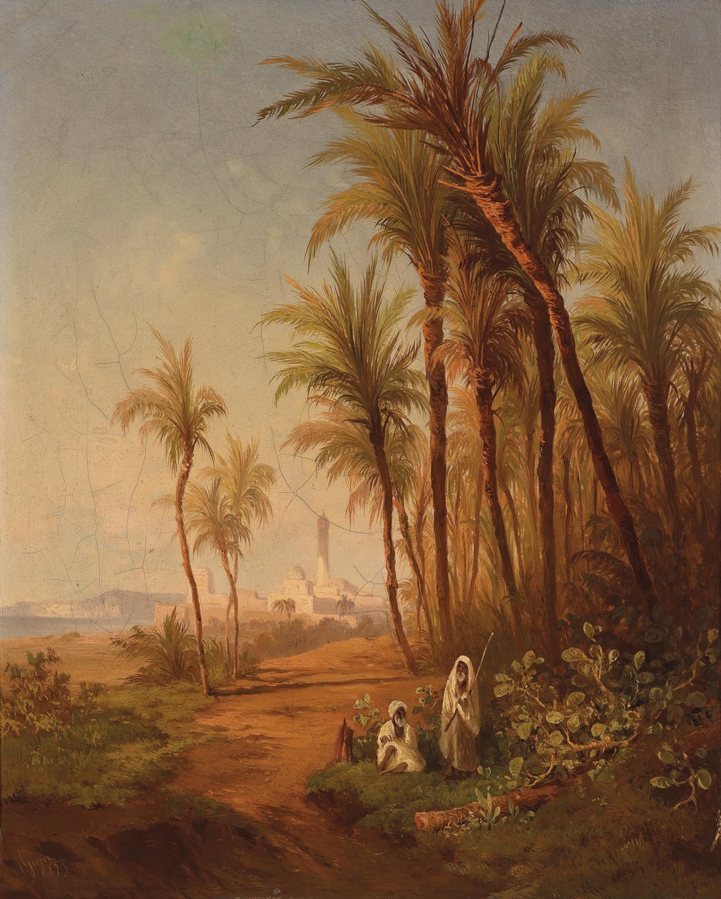 Sahildeki Hacılar by Georg Geyer