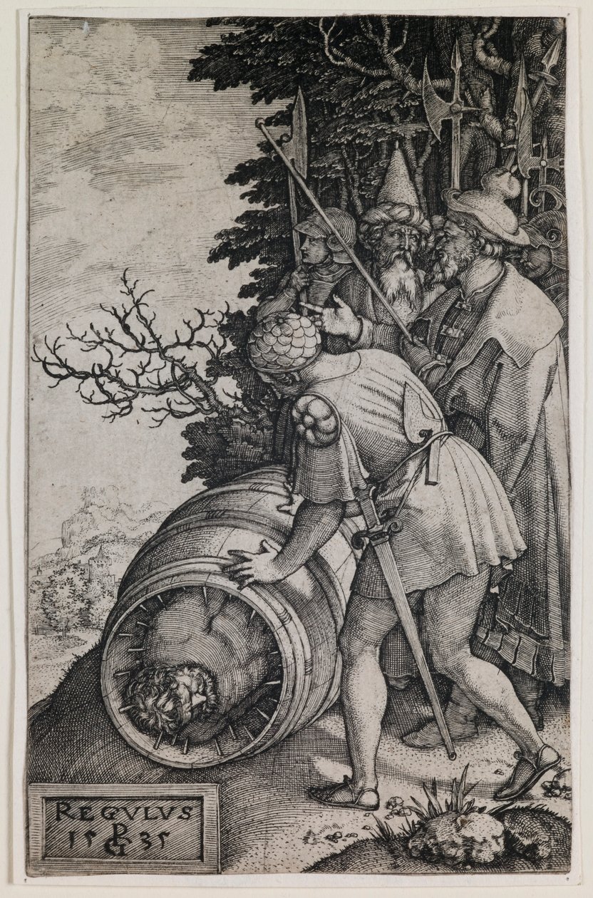 Attilus Regulus by Georg Pencz