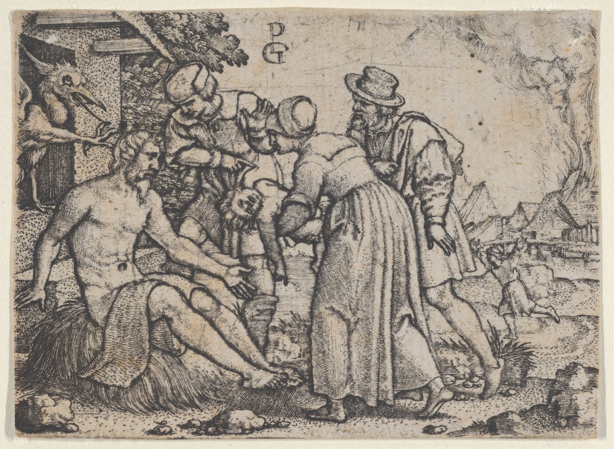 Eyüp Zulüm. by Georg Pencz
