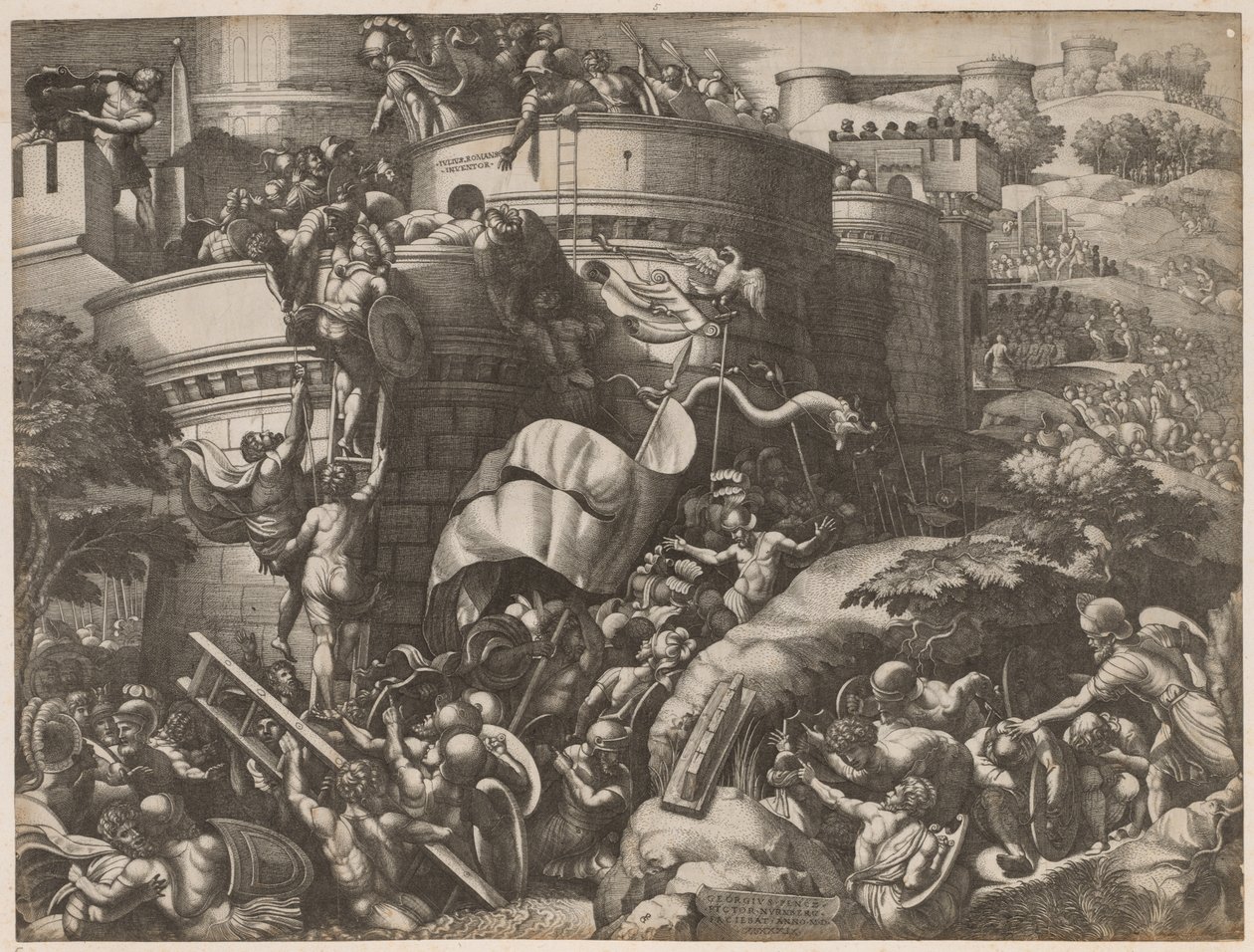 Kartaca Seige, 1539. by Georg Pencz