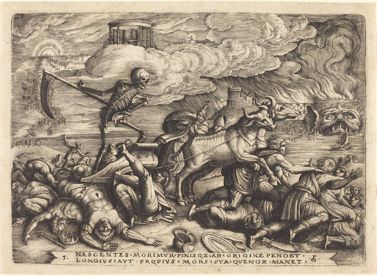 Ölümün Zaferi by Georg Pencz