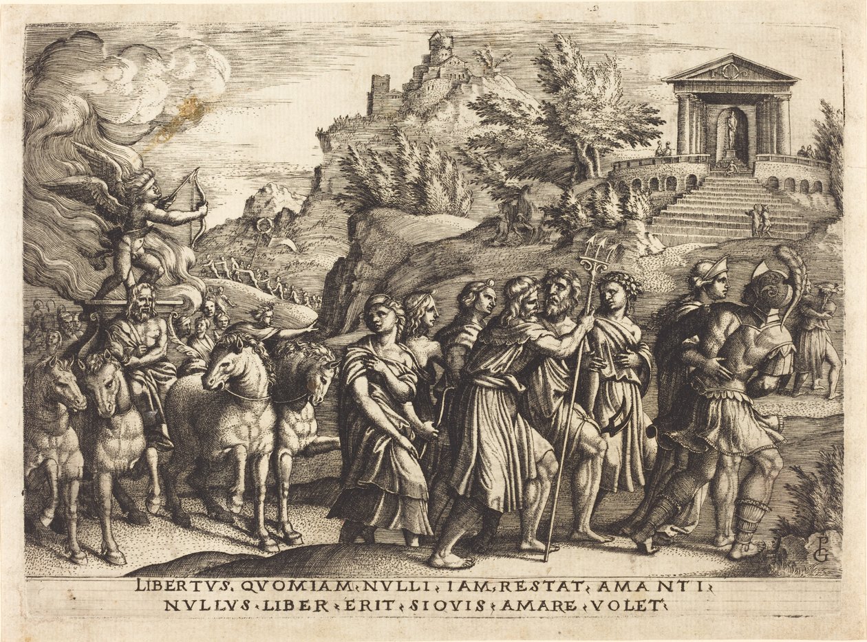 Aşkın Zaferi by Georg Pencz