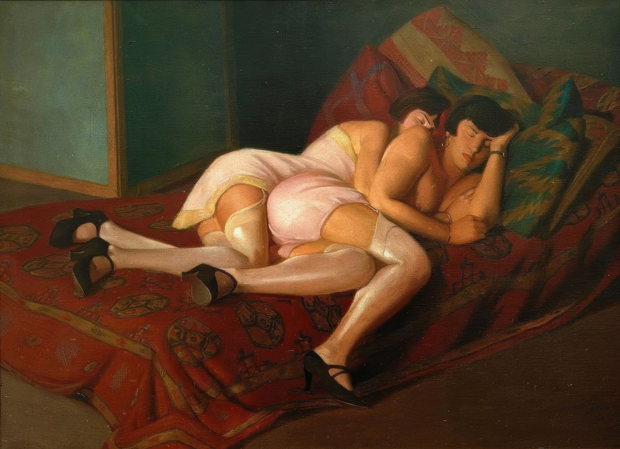 kız kardeşler by Georg Scholz