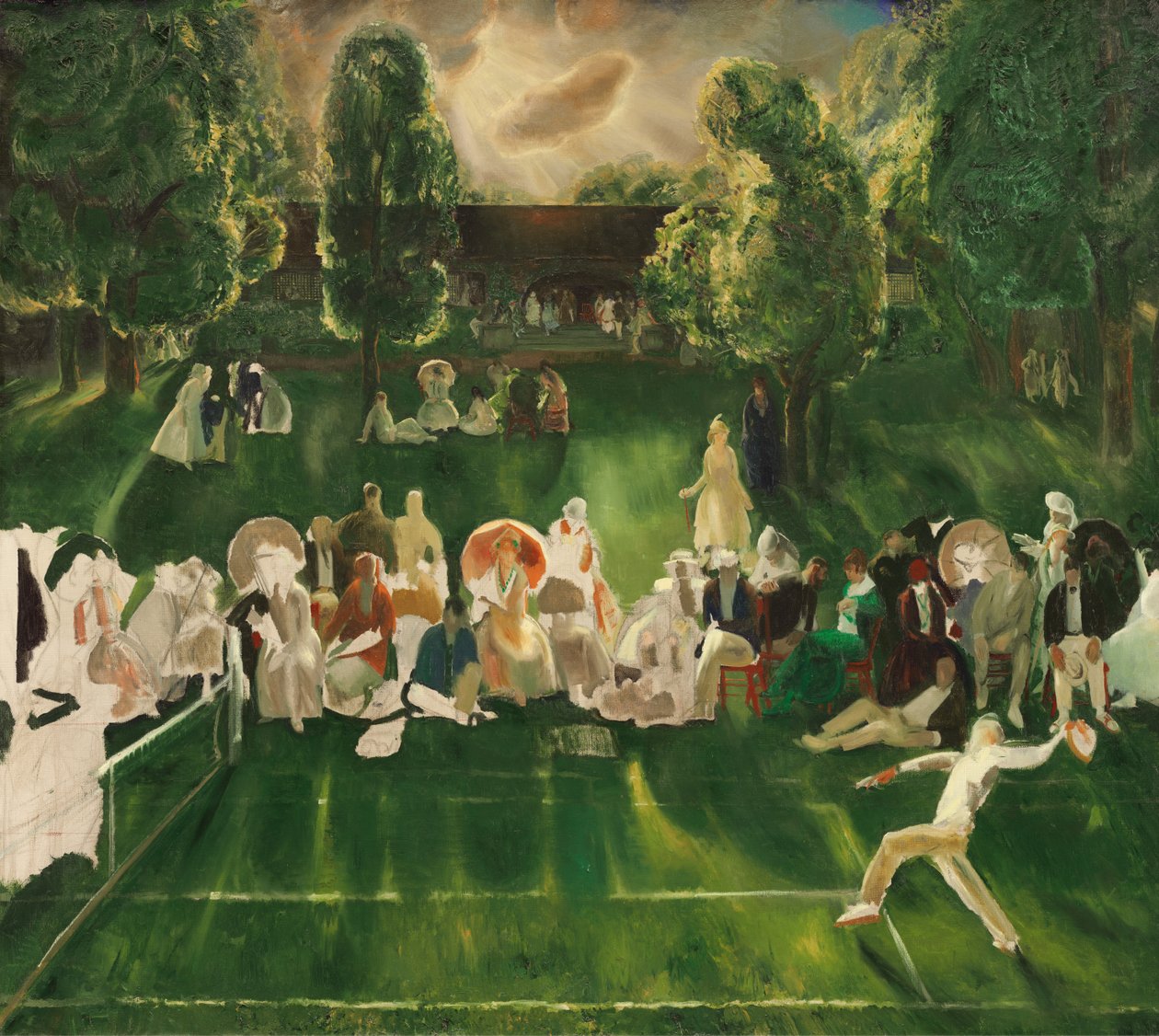 Tenis Turnuvası by George Wesley Bellows