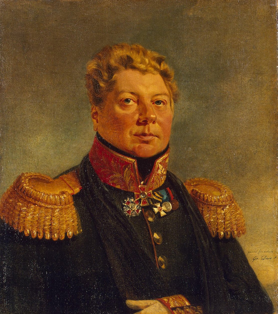 Fyodor Evstafievich Knyper (1768 - 04/02/1850) rus generali by George Dawe