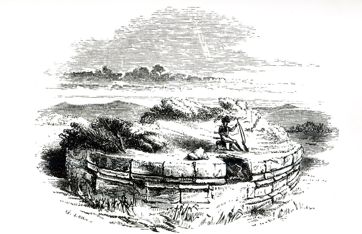 Montarozzi üzerinde Mausoleo by George Dennis
