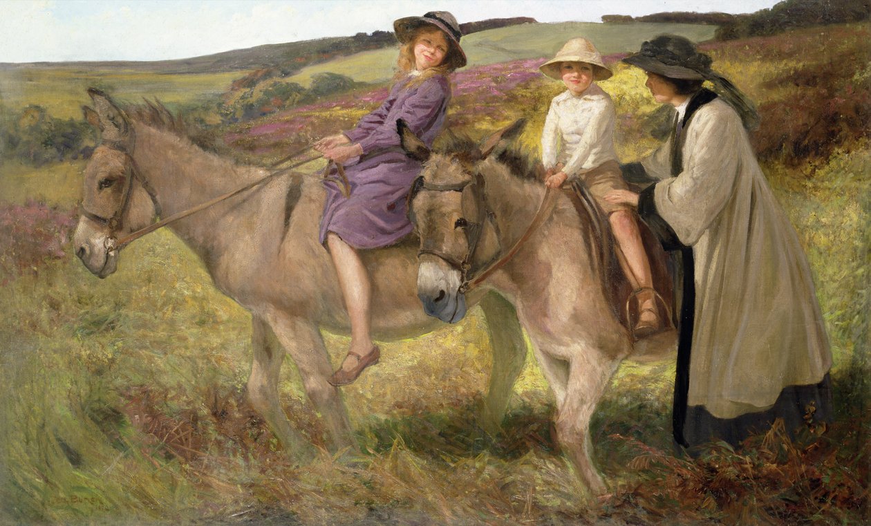 Eşek Yolculuğu, 1912 by George Edmund Butler