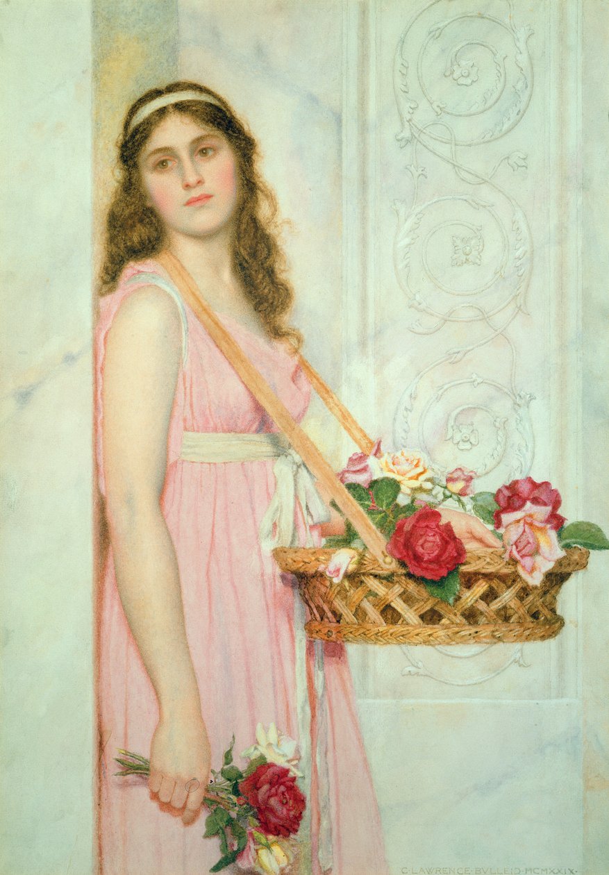 Çiçek Satıcısı, 1929 by George Lawrence Bulleid