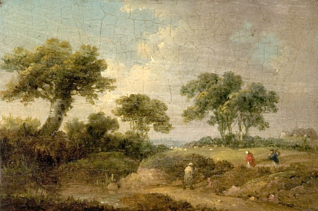 Figürlü Manzara by George Morland