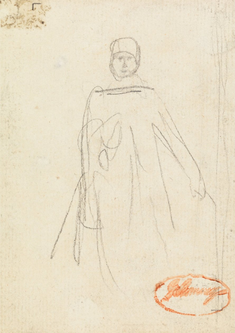 kadın figürü by George Romney