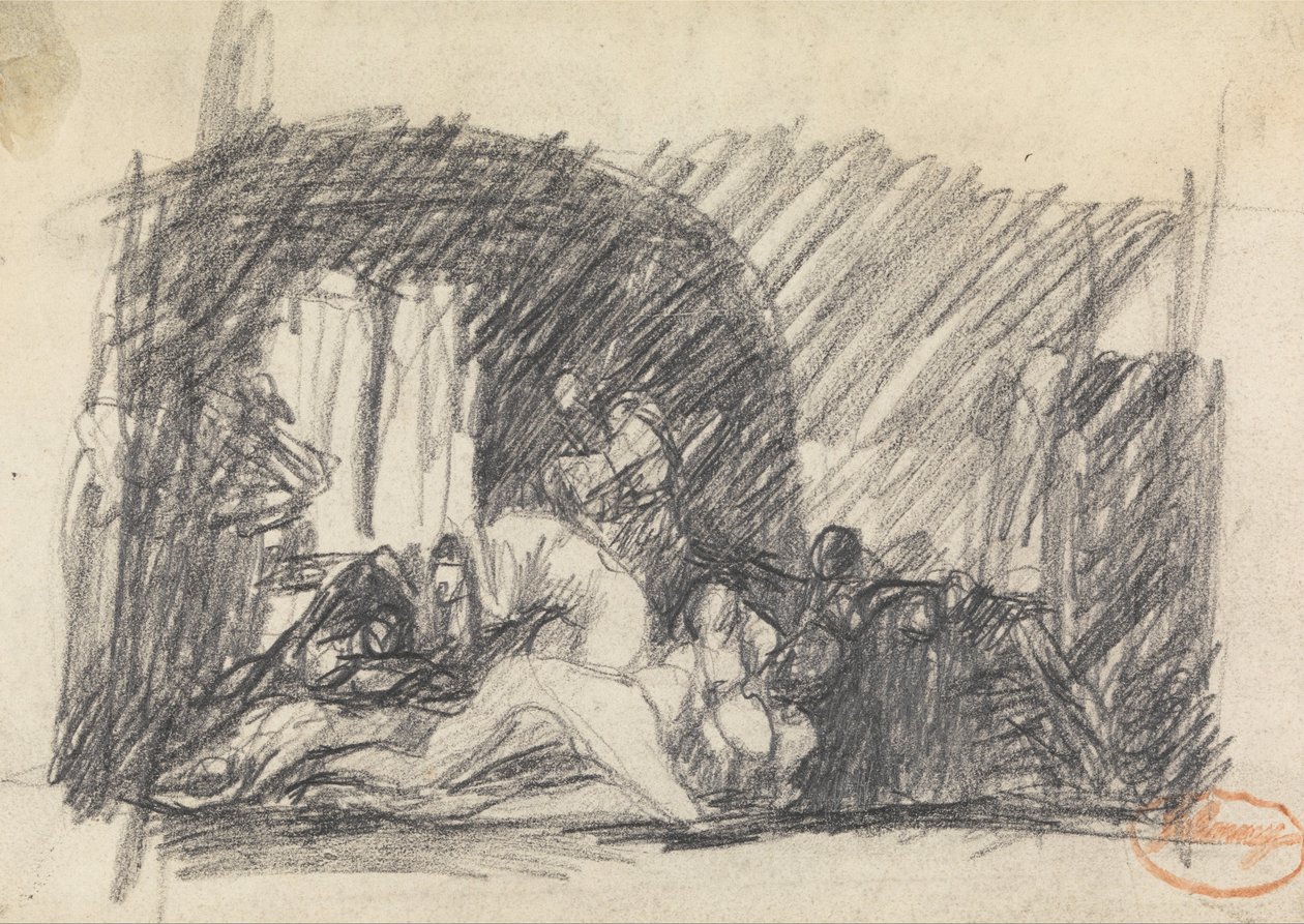 Şekil Kompozisyon Çalışması 7 by George Romney
