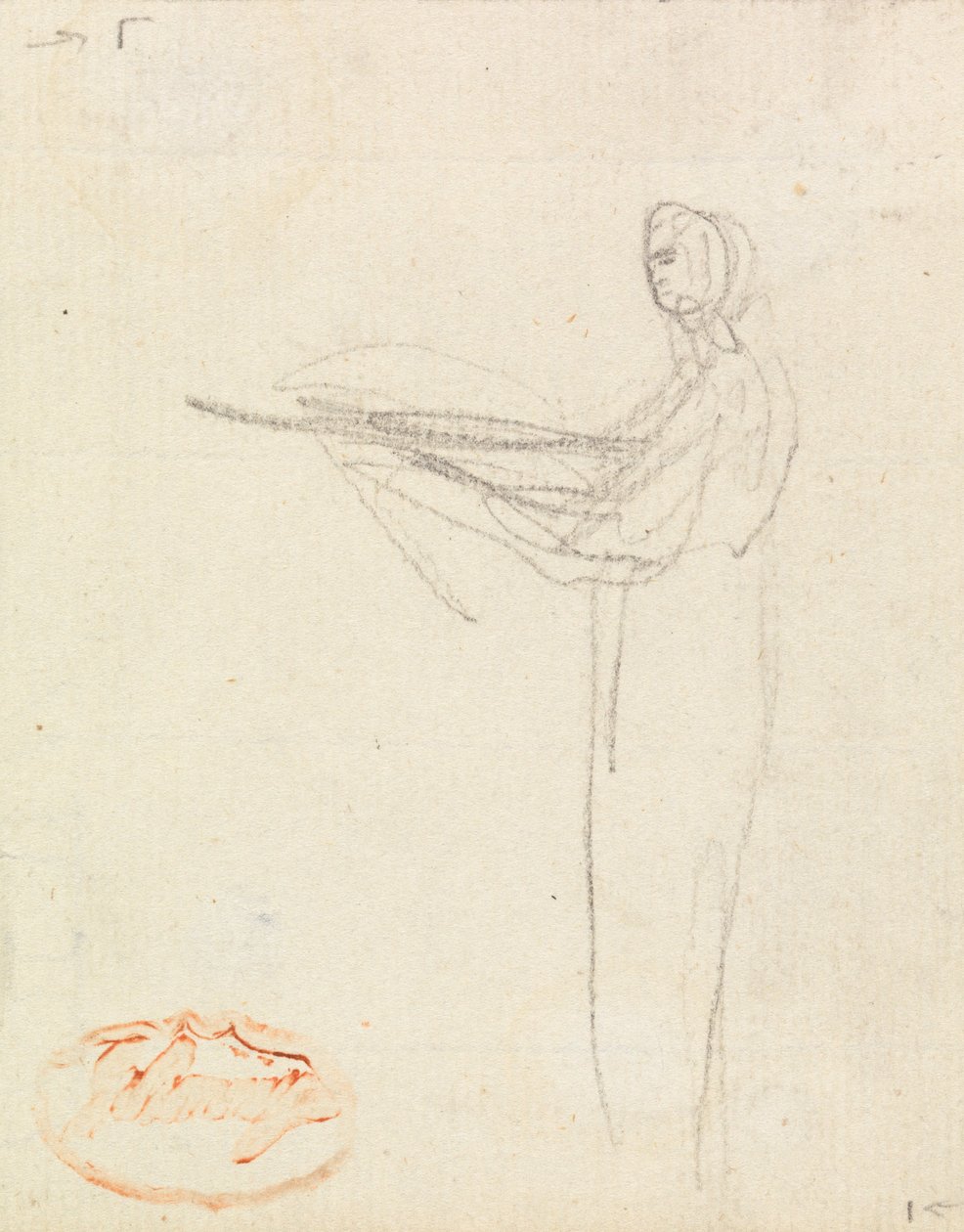 Figür Çalışması On İki by George Romney