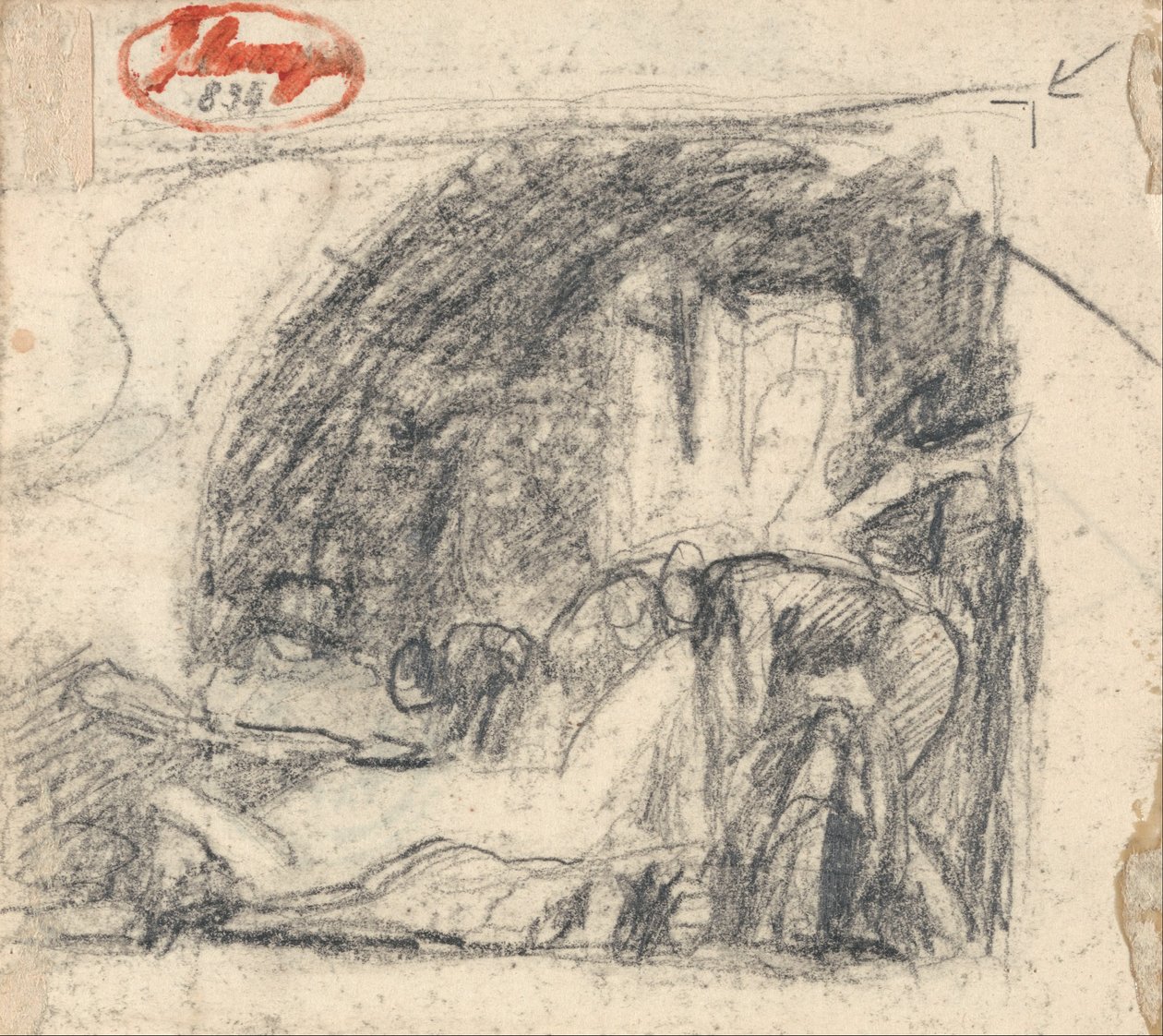 hapishane sahnesi by George Romney