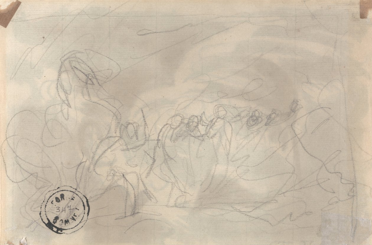 Hafif Şekil Grubu by George Romney