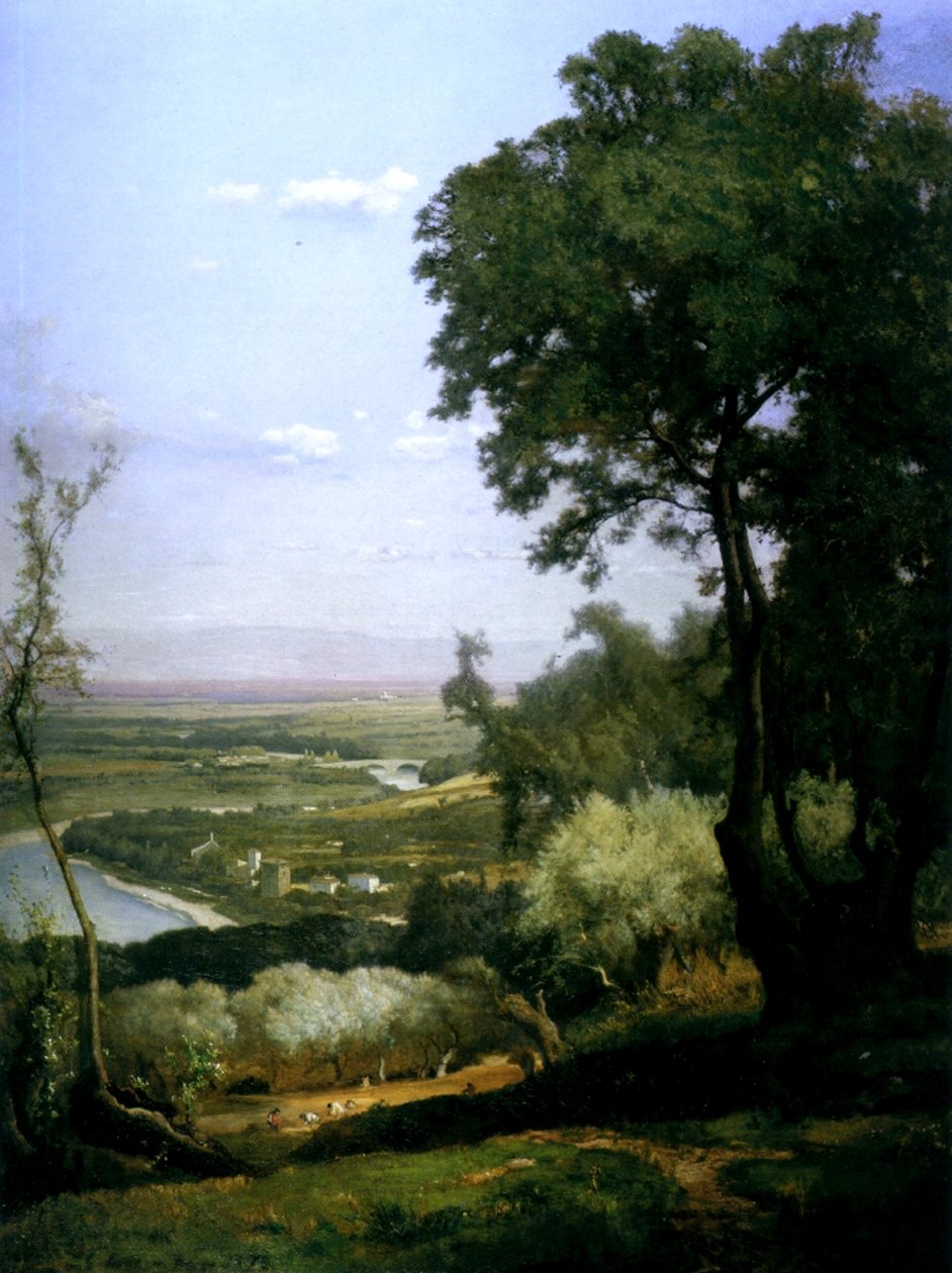 Perugia yakınlarında, İtalya, 1872 by George Inness