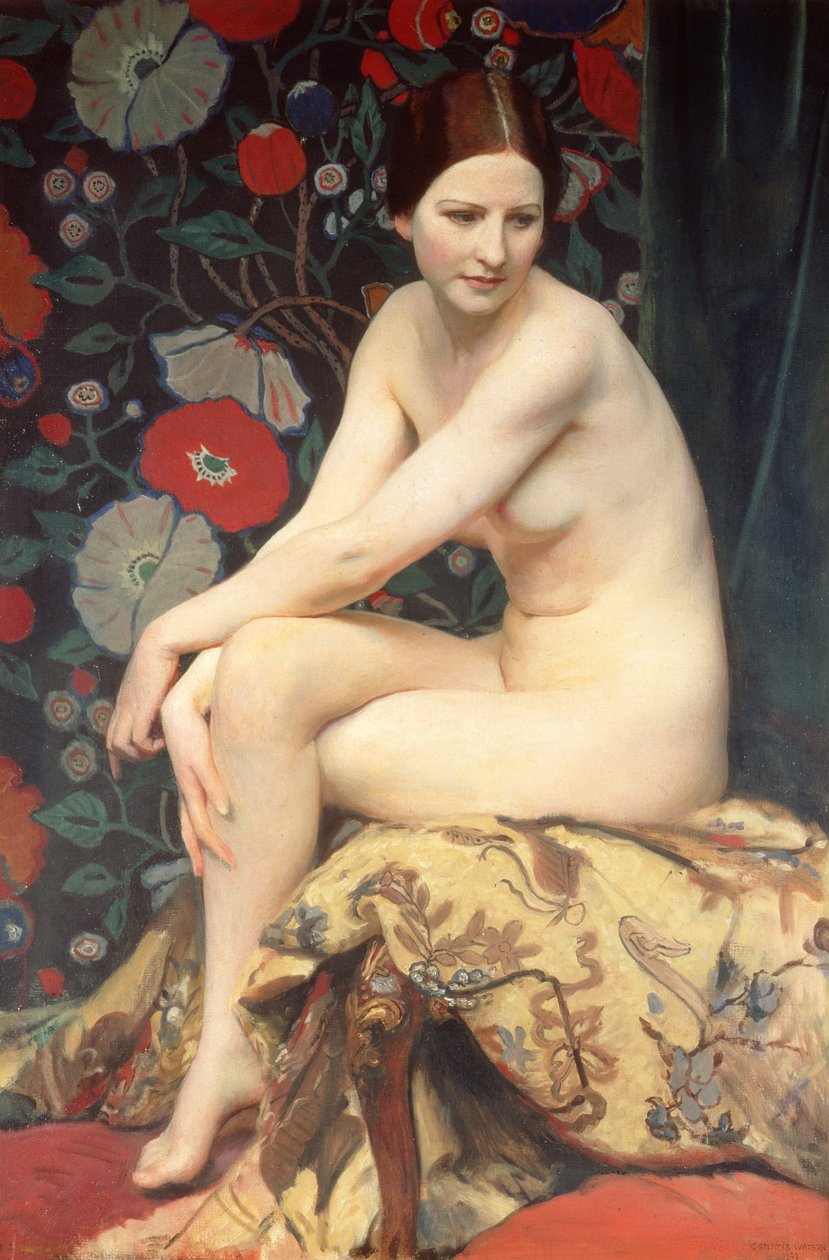 çıplak, 1927 by George Spencer Watson
